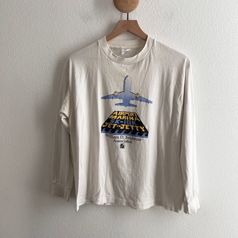 Vintage 1987 Run For Mental Health Long Sleeve Shirt
